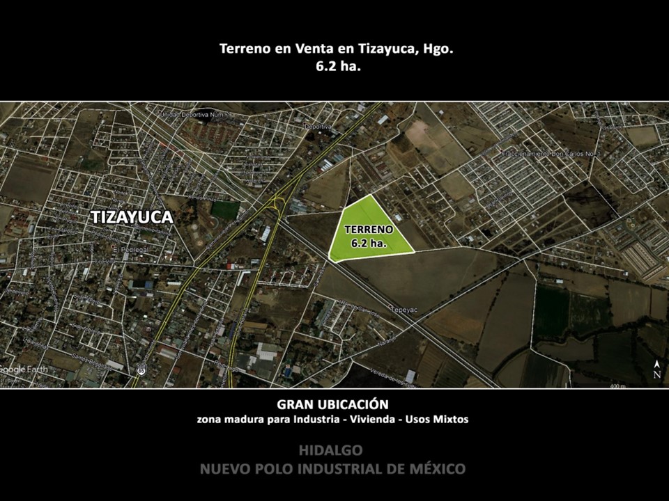 Terreno en Venta en Tizayuca, Hidalgo