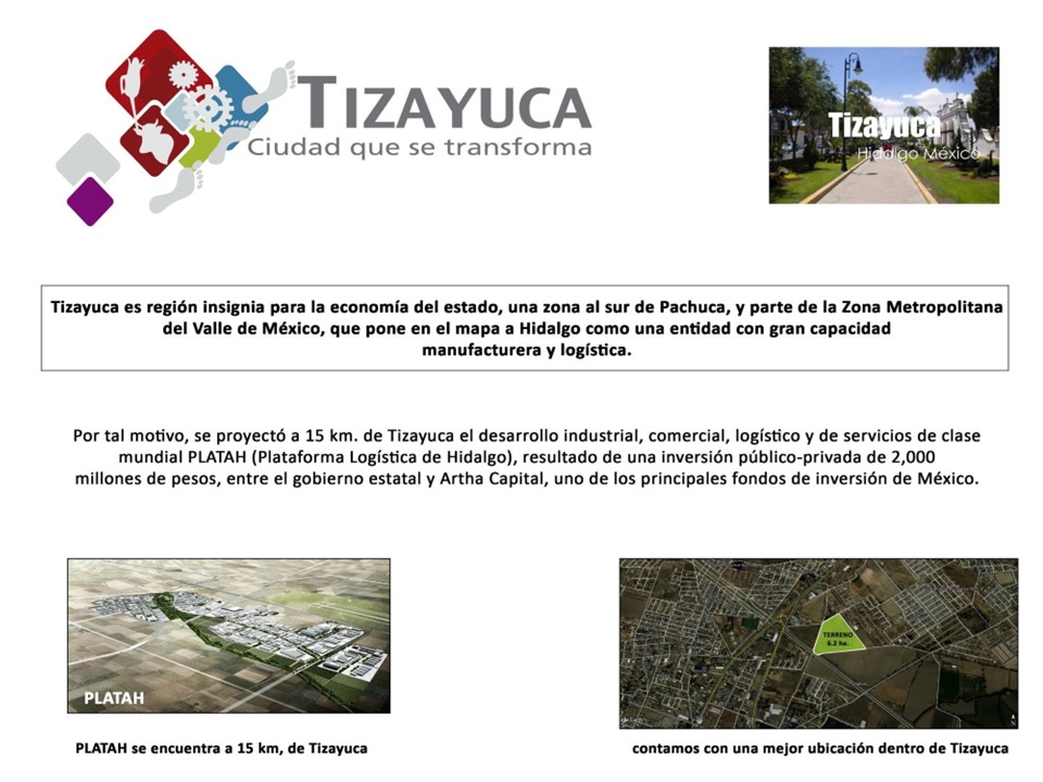 Terreno en Venta en Tizayuca, Hidalgo