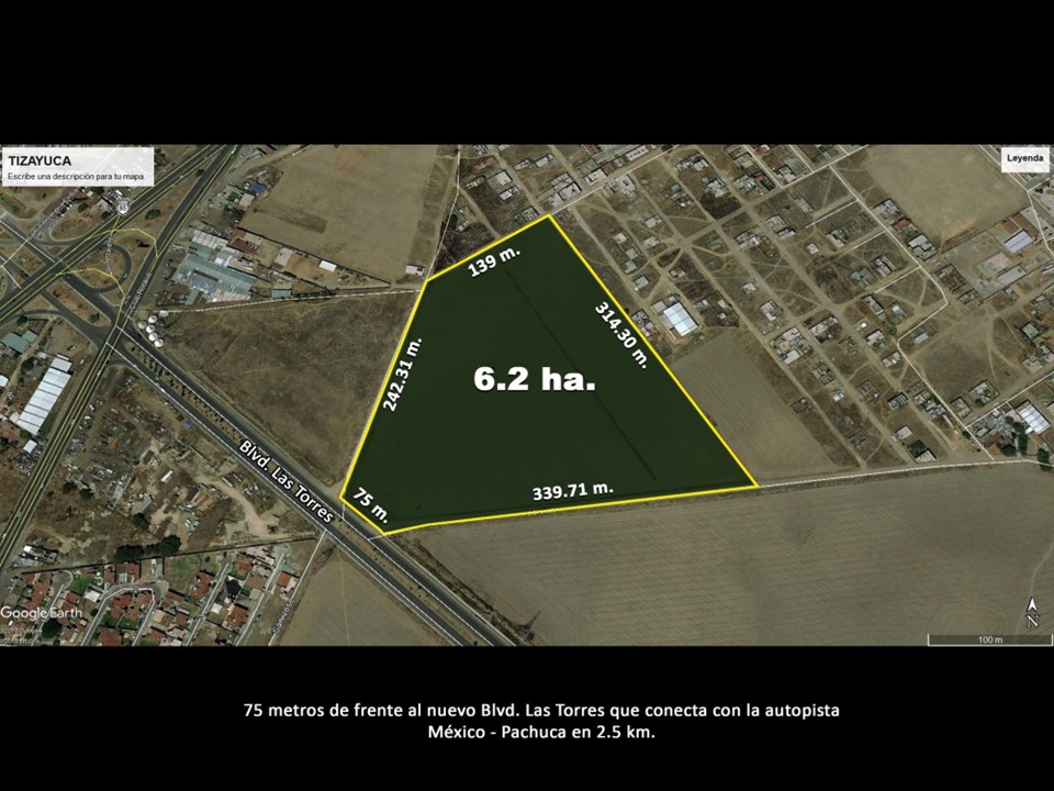 Terreno en Venta en Tizayuca, Hidalgo